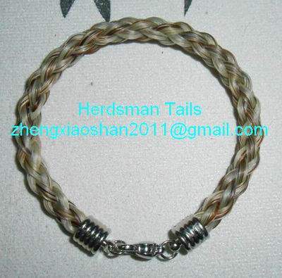 Horse hair bracelets-